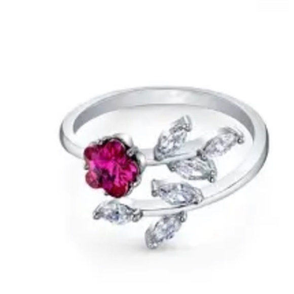 New Silver ring from Fragrant jewels “your life in full bloom” collection size 6 - Picture 1 of 3